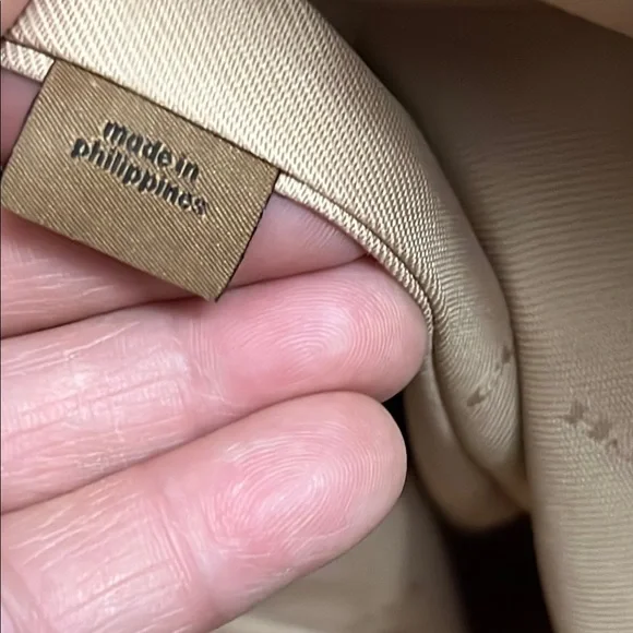 Coach Cream and Pink Floral Tote Bag - Picture 11 of 14